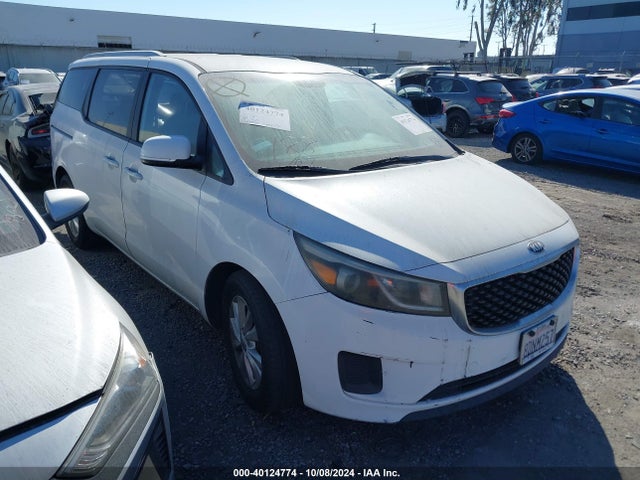 KIA SEDONA LX 2016 KNDMB5C14G6151587 Image 1