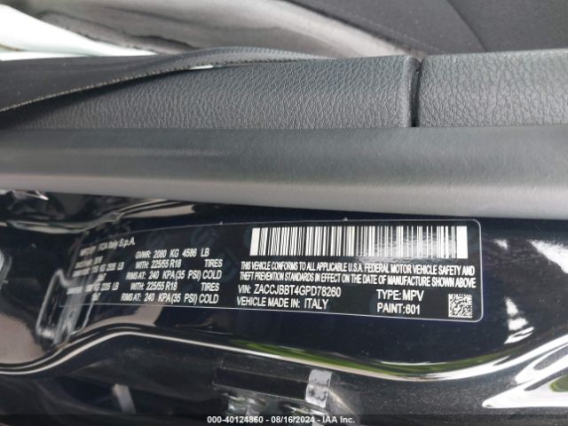 ZACCJBBT4GPD78260 Jeep Renegade 75th Anniversary