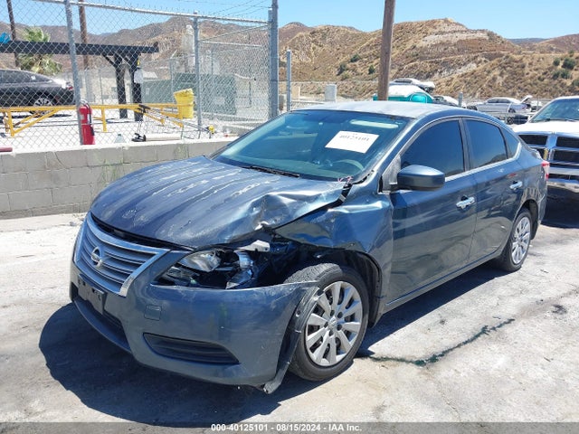 Nissan Sentra Fe+ S 2014 3N1AB7AP4EY306864 Image 2