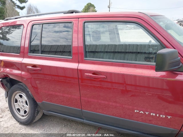 1C4NJPBB9FD358662 Jeep Patriot Sport