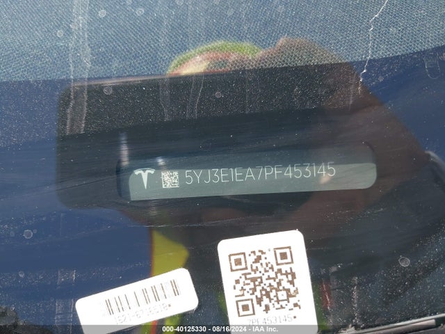2023 TESLA MODEL 3 5YJ3E1EA7PF453145 Photo 8