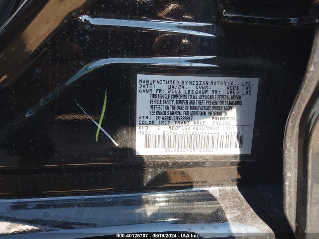 Nissan Sentra Sr Xtronic Cvt 2024 3N1AB8DV5RY338857 Image 9