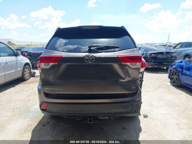 5TDKZRFH9HS509545 Toyota Highlander Se