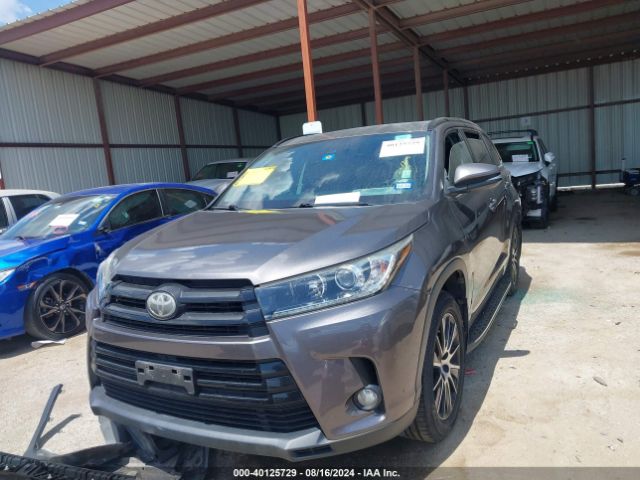 5TDKZRFH9HS509545 Toyota Highlander Se