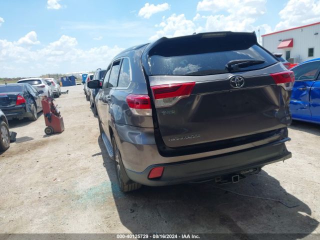 5TDKZRFH9HS509545 Toyota Highlander Se