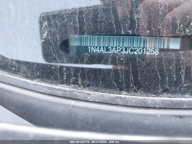 Nissan Altima 2.5 Sl 2018 1N4AL3AP3JC201258 Image 9