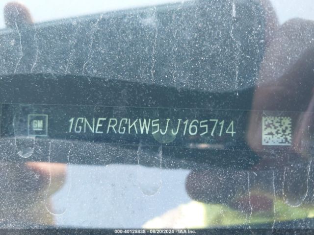 1GNERGKW5JJ165714 Chevrolet Traverse 1lt