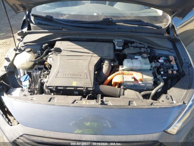 KMHC65LC0KU179405 Hyundai Ioniq Hybrid Blue