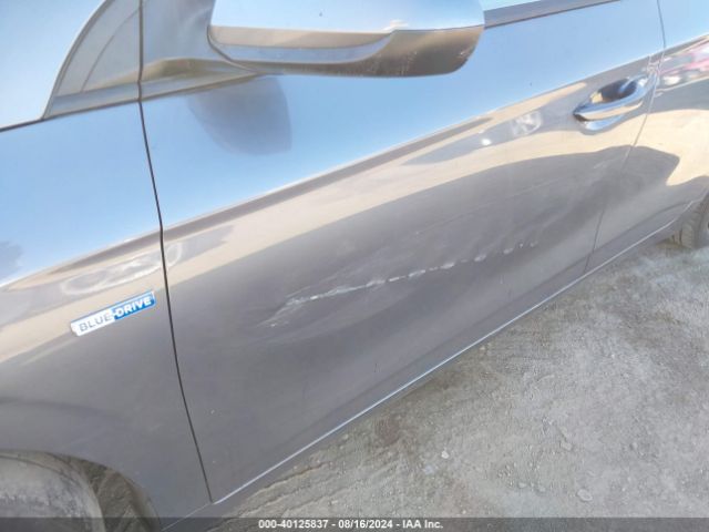 KMHC65LC0KU179405 Hyundai Ioniq Hybrid Blue