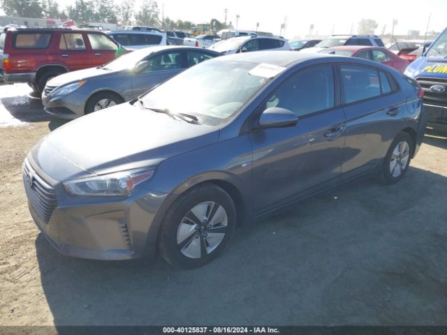 KMHC65LC0KU179405 Hyundai Ioniq Hybrid Blue