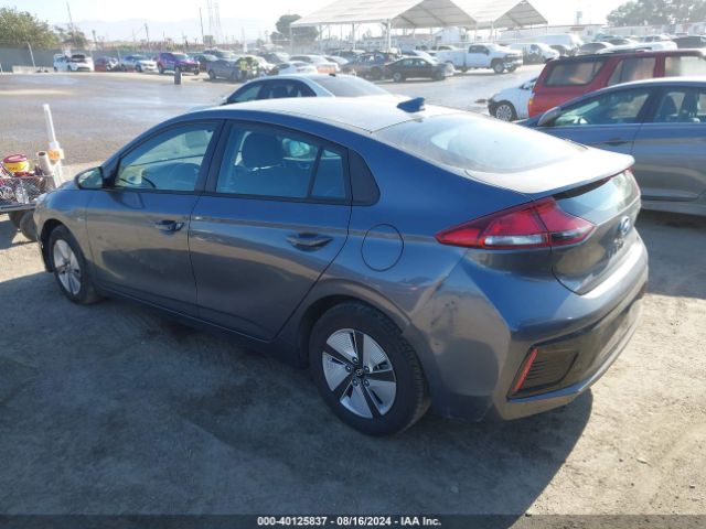 KMHC65LC0KU179405 Hyundai Ioniq Hybrid Blue