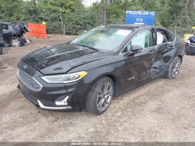 Ford Fusion Hybrid Titanium 2019 3FA6P0RUXKR204311 Image 2