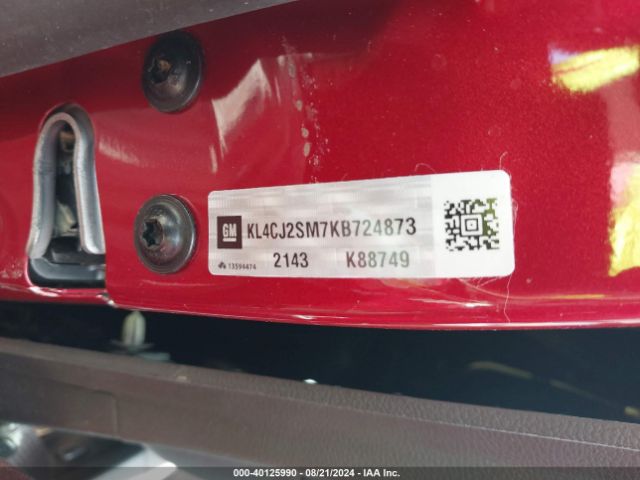 KL4CJ2SM7KB724873 Buick Encore Awd Sport Touring
