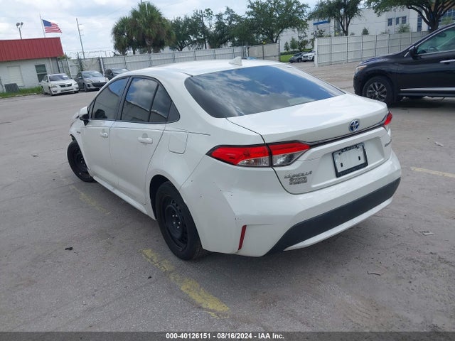 Toyota Corolla Hybrid Le 2020 JTDEBRBE8LJ002722 Image 3