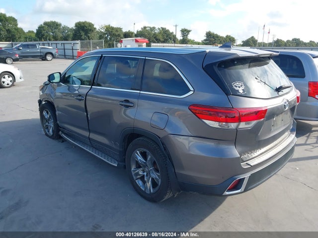 Toyota Highlander Limited Platinum 2018 5TDYZRFH9JS265394 Image 3