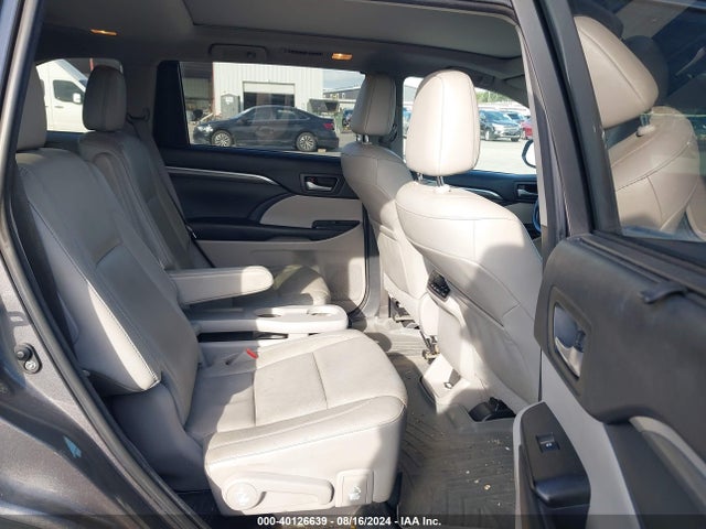 Toyota Highlander Limited Platinum 2018 5TDYZRFH9JS265394 Image 8