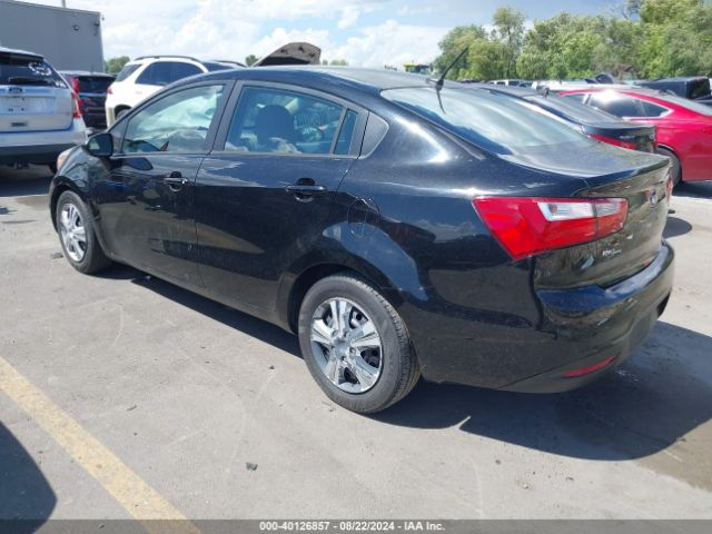 KNADM4A38F6485058 KIA RIO LX
