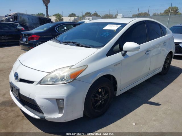 JTDKN3DU8F0459312 Toyota Prius Three