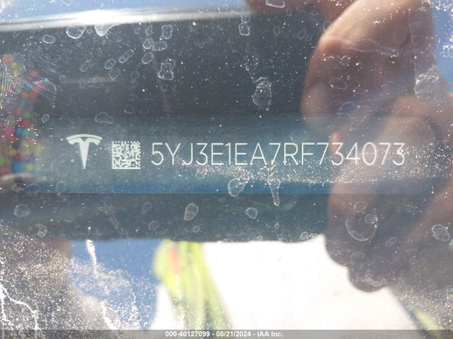 2024 TESLA MODEL 3 5YJ3E1EA7RF734073 Photo 8