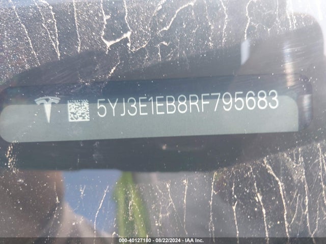 2024 TESLA MODEL 3 5YJ3E1EB8RF795683 Photo 8