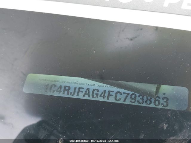 1C4RJFAG4FC793863 Jeep Grand Cherokee Laredo