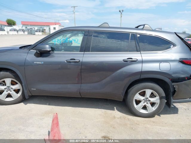 5TDBBRCH1LS511985 Toyota Highlander Hybrid Le