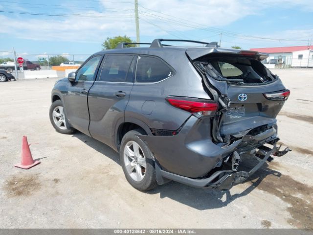 5TDBBRCH1LS511985 Toyota Highlander Hybrid Le