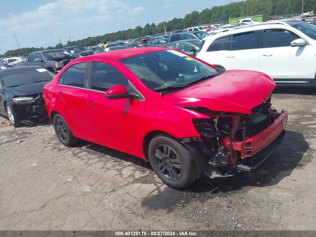 Chevrolet Sonic Lt Auto 2014 1G1JC5SH0E4160450 Image 1