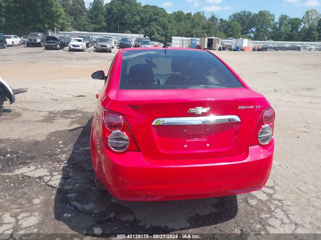 Chevrolet Sonic Lt Auto 2014 1G1JC5SH0E4160450 Image 17