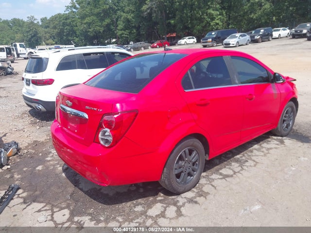 Chevrolet Sonic Lt Auto 2014 1G1JC5SH0E4160450 Image 4