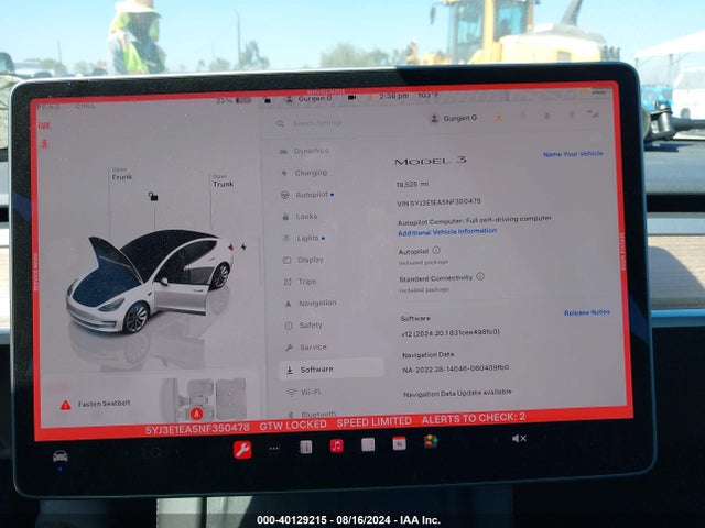 Tesla Model 3 Rear-wheel Drive 2022 5YJ3E1EA5NF350478 Image 18