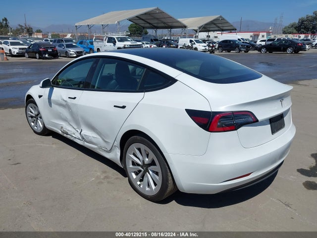 2022 TESLA MODEL 3 5YJ3E1EA5NF350478 Photo 2