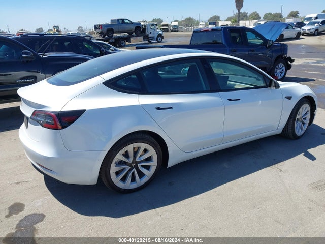 2022 TESLA MODEL 3 5YJ3E1EA5NF350478 Photo 3