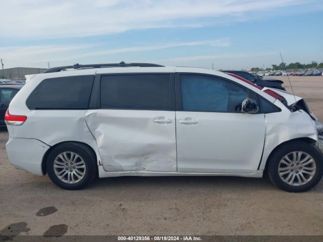 5TDYK3DC6ES417016 Toyota Sienna Xle V6 8 Passenger