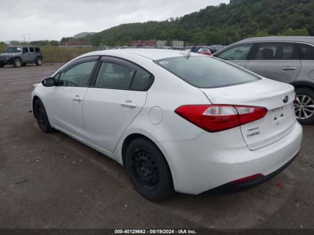 KNAFX4A62F5400568 KIA FORTE LX