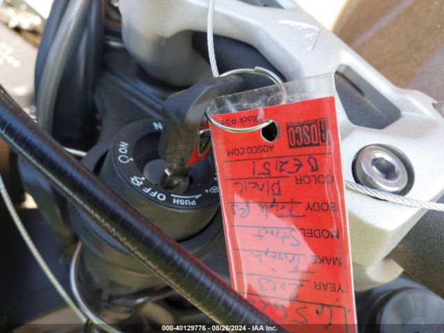 2023 TRIUMPH MOTORCYCLE STREET TRIPLE SMTA554S6PTBE2151 Photo 10