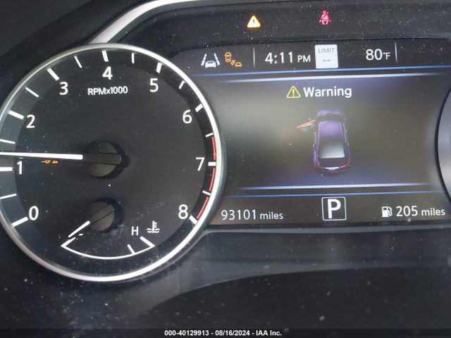 Nissan Maxima Sv Xtronic Cvt 2020 1N4AA6CV3LC360805 Image 15