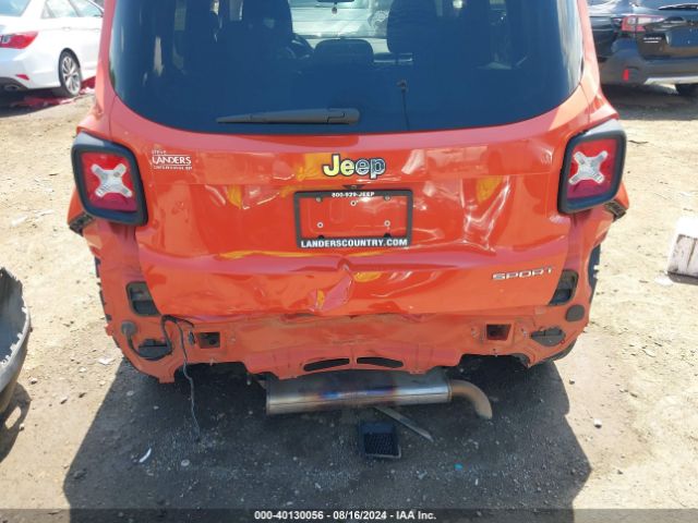 ZACCJAAT3GPE29274 Jeep Renegade Sport