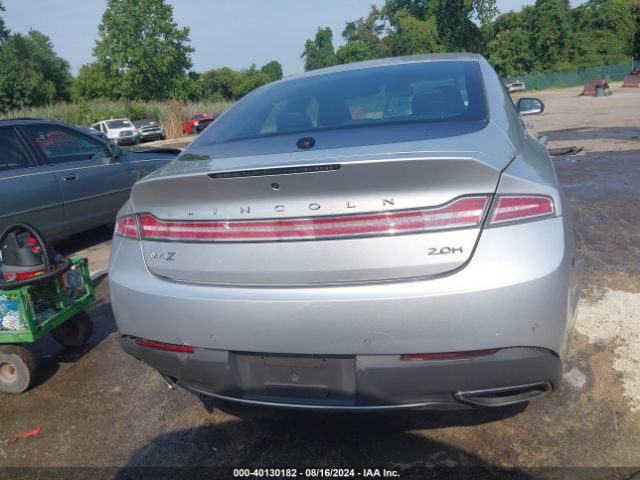3LN6L5KU0JR608581 Lincoln Mkz Hybrid Premiere