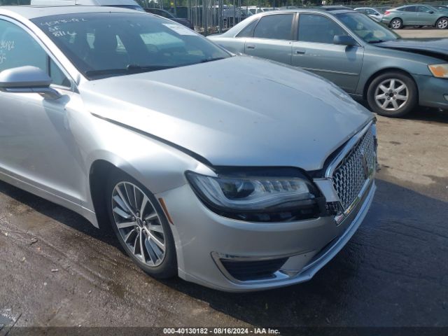3LN6L5KU0JR608581 Lincoln Mkz Hybrid Premiere
