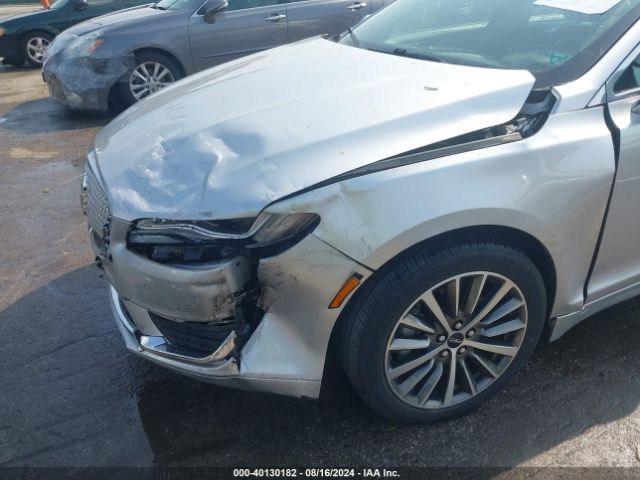 3LN6L5KU0JR608581 Lincoln Mkz Hybrid Premiere