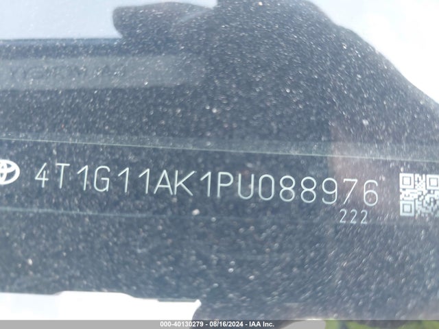 Toyota CAMRY SE 2023 4T1G11AK1PU088976 Image 9