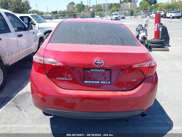 Toyota COROLLA LE 2019 2T1BURHE1KC139788 Image 16