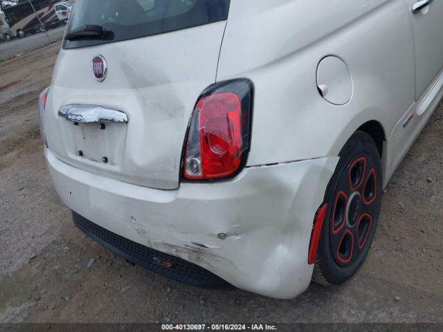 3C3CFFGE6FT522969 Fiat 500E BATTERY ELECTRIC