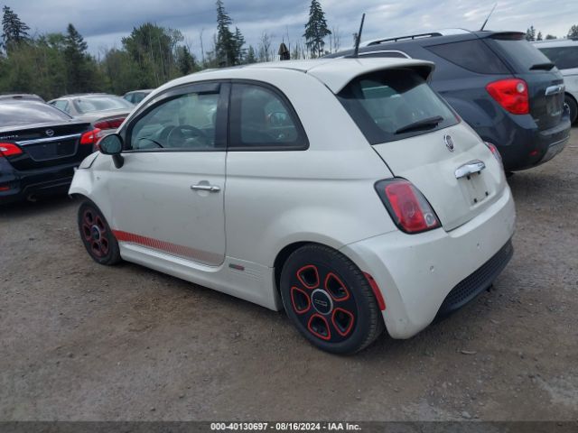 3C3CFFGE6FT522969 Fiat 500E BATTERY ELECTRIC