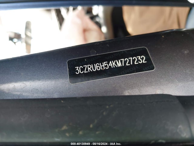 3CZRU6H54KM727232 Honda HR-V EX
