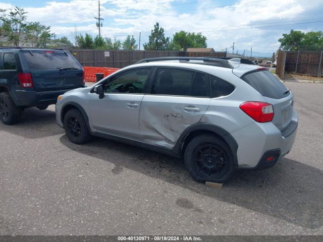 JF2GPANC9GH296071 Subaru Crosstrek 2.0i Limited
