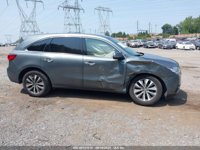 5FRYD4H40GB037159 Acura Mdx Technology   Acurawatch Plus Packages/technology Package