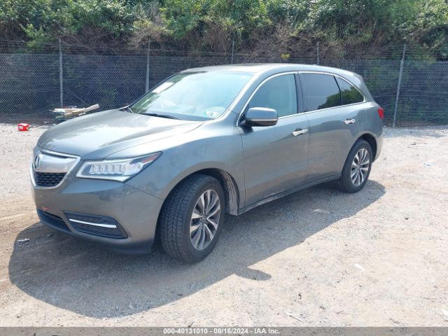 5FRYD4H40GB037159 Acura Mdx Technology   Acurawatch Plus Packages/technology Package