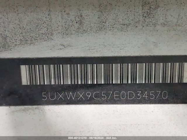 5UXWX9C57E0D34570 BMW X3 Xdrive28i